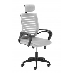 FOTEL BIUROWY SOLAR SZARY