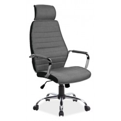 FOTEL BIUROWY PEGAZ SZARY