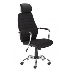 FOTEL BIUROWY PEGAZ CZARNY